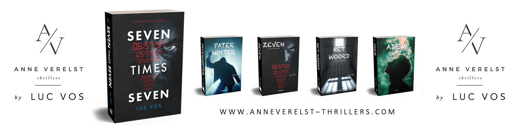 coverfoto Anne Verelst Thrillers 